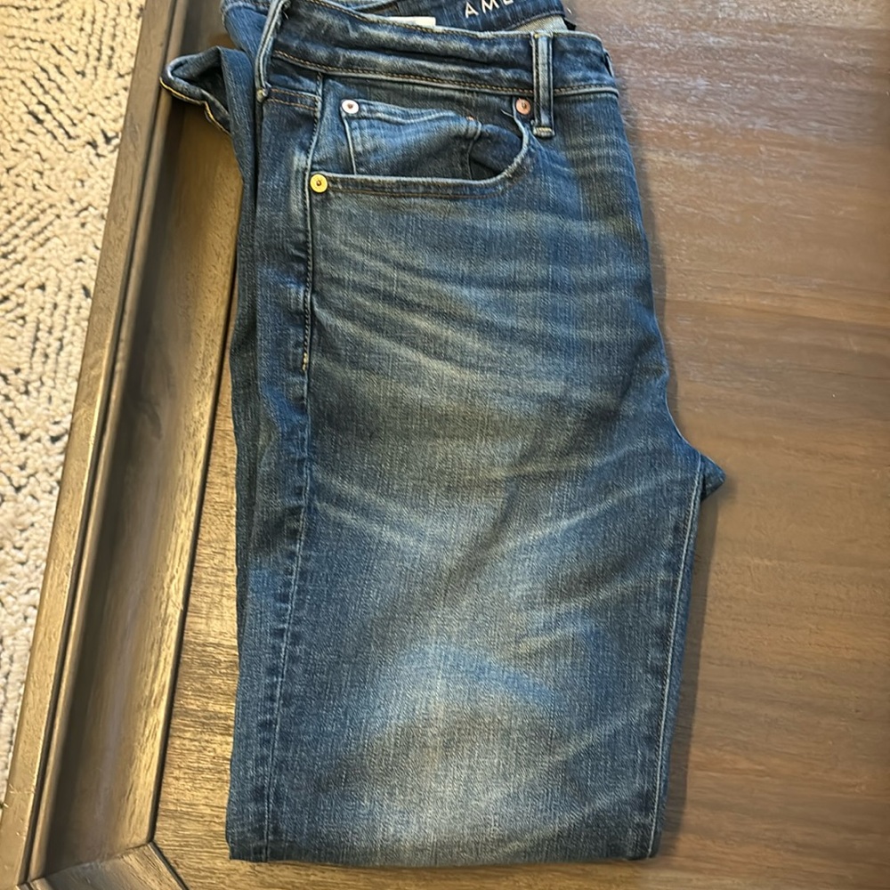 American Eagle men’s jeans 34x34. Two pairs for $40 or $25 each.